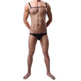 Show It All Mens Fishnet Bodysuit